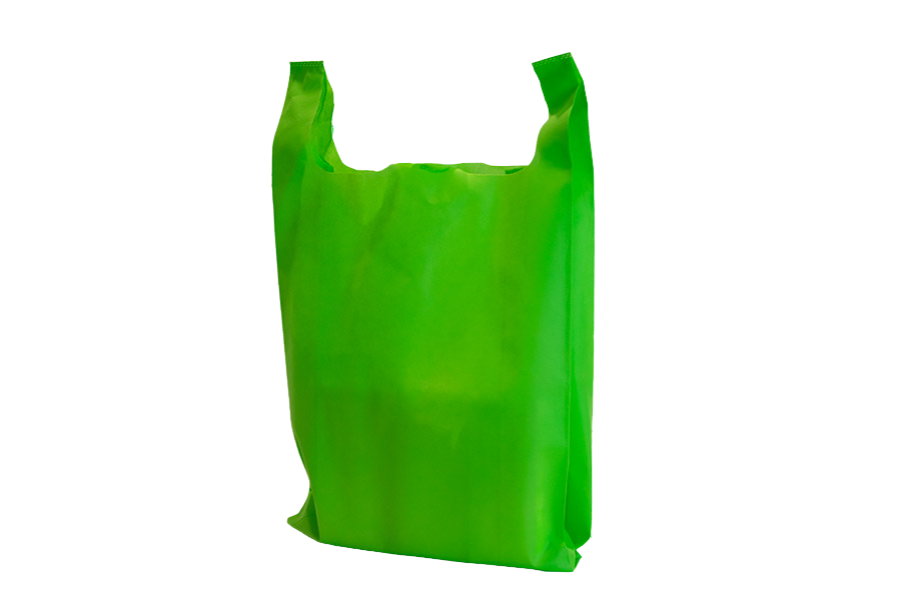Bolsa Camiseta Novotex 40+18x65cm 60gr Verde Hierb