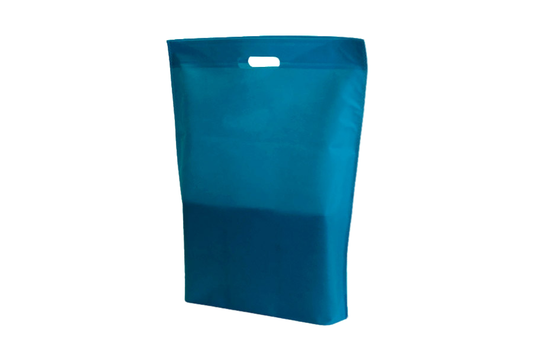 Bolsa Troquelada Novotex 40x50+10cm 60gr. Turquesa