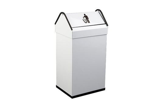 Papelera con cabezal basculante 40 litros Epoxi