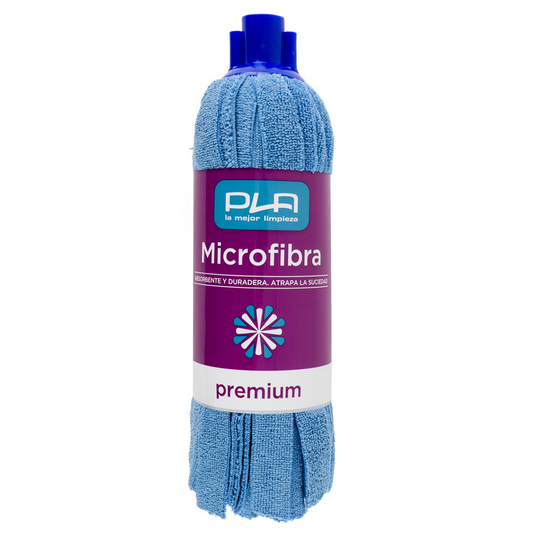 FREGONA TIRAS MICROFIBRA PREMIUM AZUL 164GR