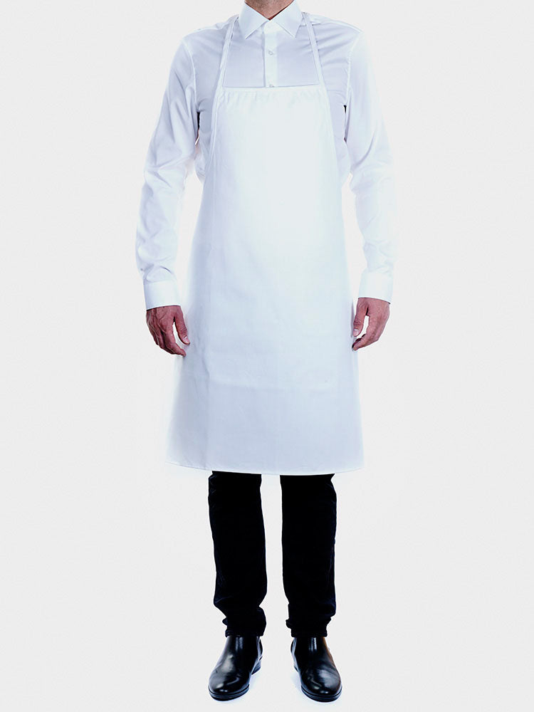 Roll Drap Delantal Peto 75x90cm Blanco